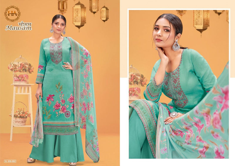 Harshit Fashion Hub Mausam Jam Cotton Festive Wear Salwar Suits With Beautiful Digital Prints