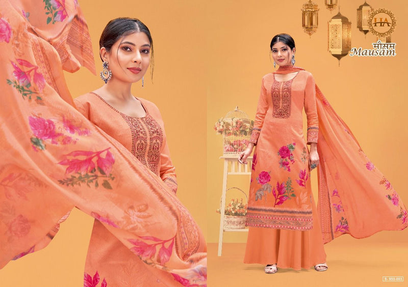 Harshit Fashion Hub Mausam Jam Cotton Festive Wear Salwar Suits With Beautiful Digital Prints
