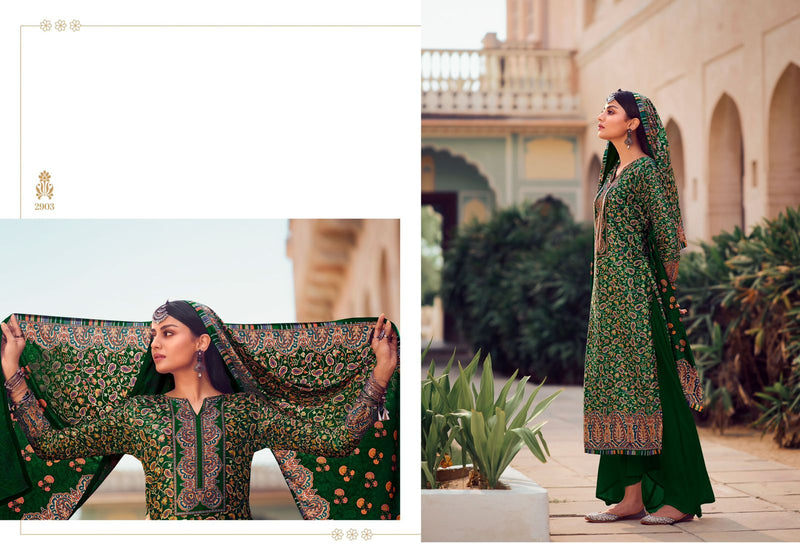 Meera Trends Velvet Vol 4 Pure Pashmina Digital Print Salwar Suit