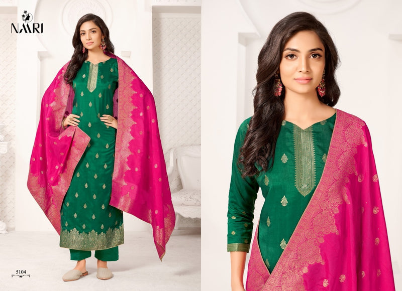 Naari Mehak Vol 3 Jacquard With Heavy Embroidery Work Stylish Designer Festive Wear Salwar Kameez