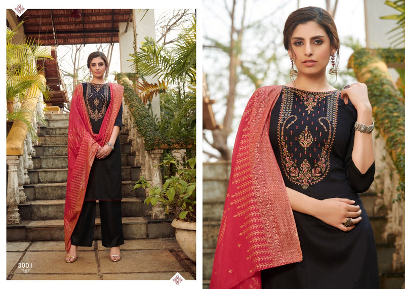 7 Clouds Mehandi Jam Cotton Fancy Stylish Embroidered Salwar Suits