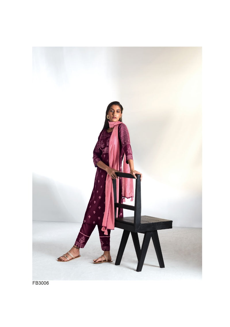 Four Buttons Meher Vol 2 Viscose Silk With Beautiful Work Stylish Designer Attractive Look Kurti