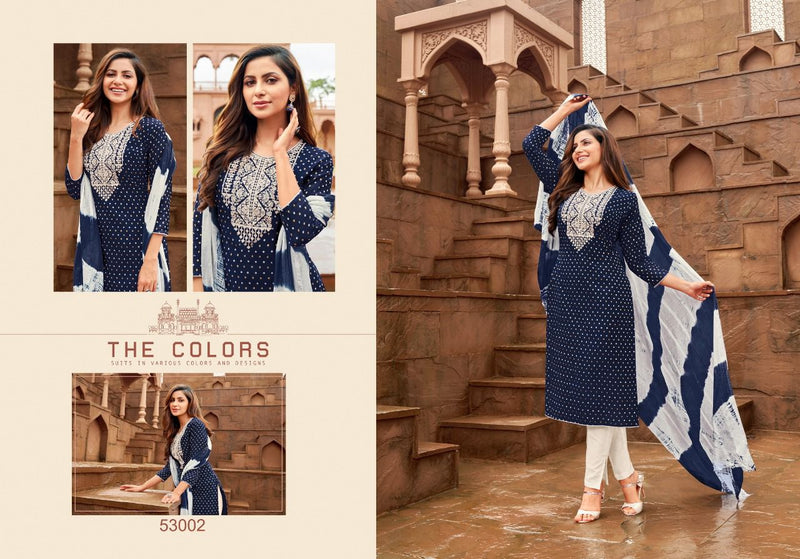 Kapil Midori Fancy Rim Zim Buti With Heavy Embroidery Work stylish Designer Festive Wear Attractive Look Kurti