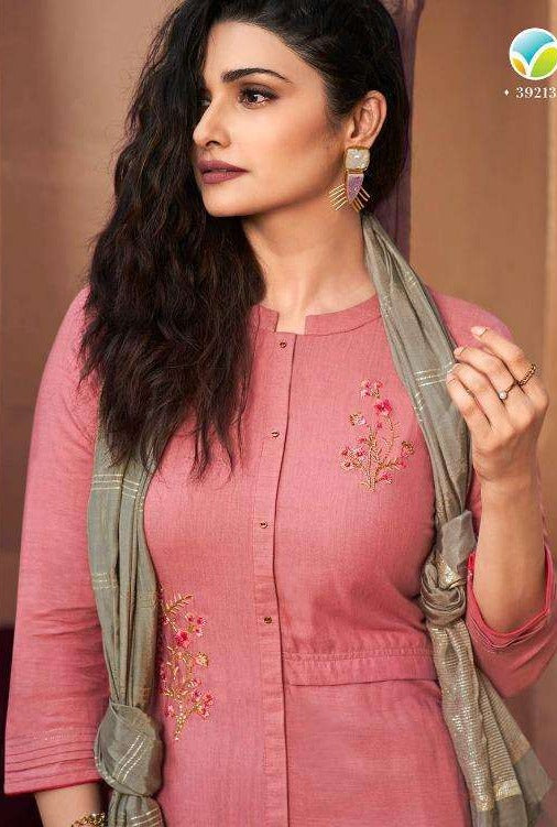 Vinay Fashion Tumbaa Miracle Cotton Stylish Fancy Festive Wear Kurtis With Bottom & Dupatta