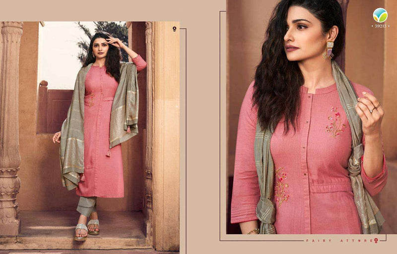 Vinay Fashion Tumbaa Miracle Cotton Stylish Fancy Festive Wear Kurtis With Bottom & Dupatta