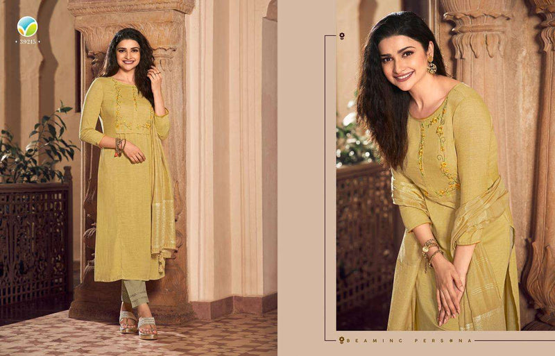 Vinay Fashion Tumbaa Miracle Cotton Stylish Fancy Festive Wear Kurtis With Bottom & Dupatta