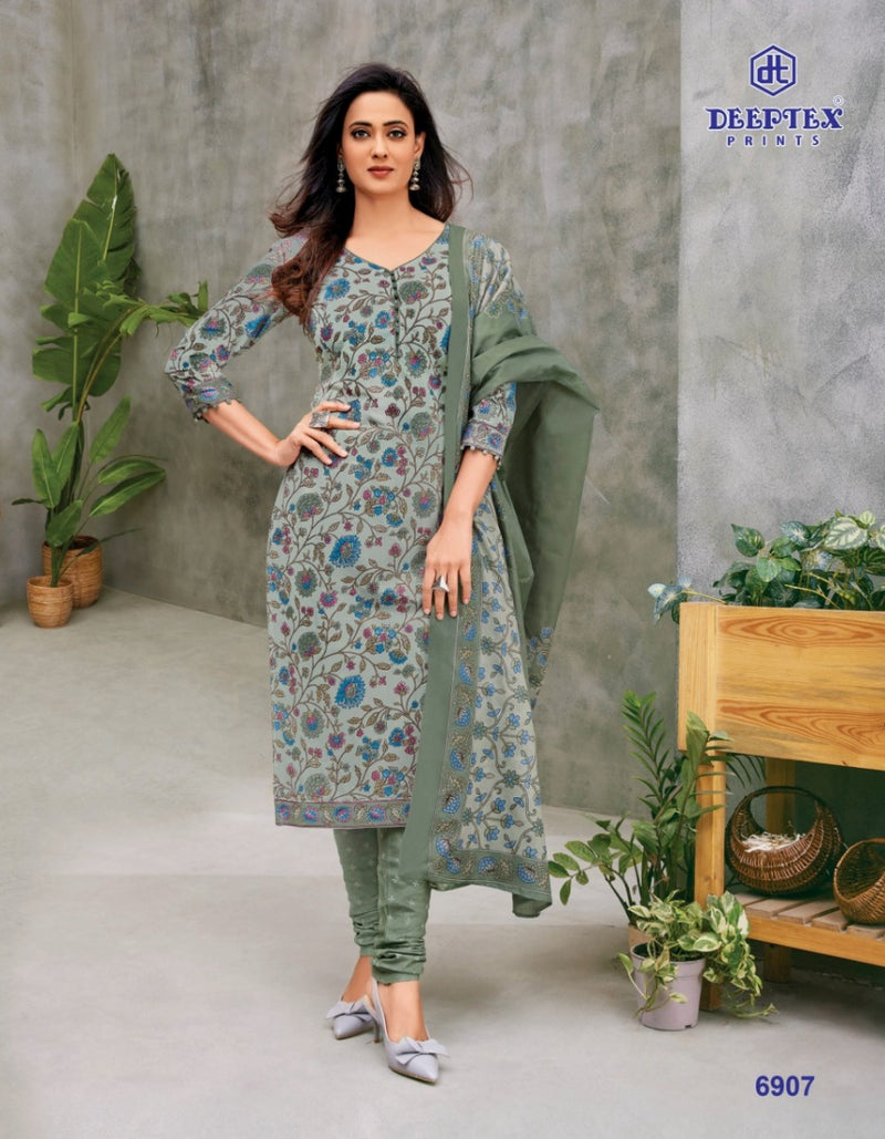 Deeptex Prints Miss India Vol 69 Cotton Printed Festive Wear Salwar Kameez