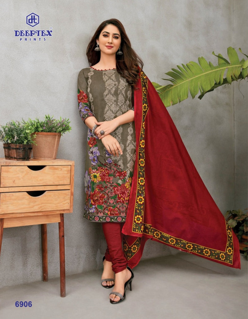 Deeptex Prints Miss India Vol 69 Cotton Printed Festive Wear Salwar Kameez