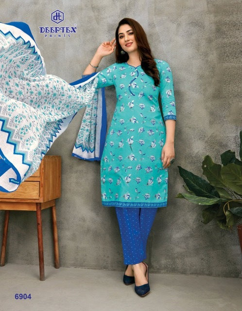 Deeptex Prints Miss India Vol 69 Cotton Printed Festive Wear Salwar Kameez