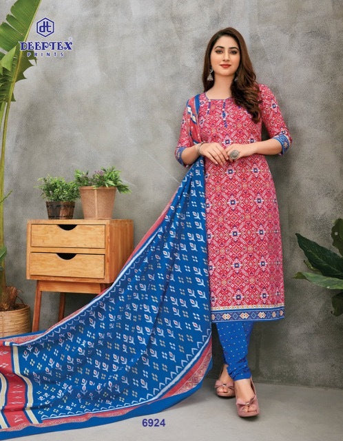 Deeptex Prints Miss India Vol 69 Cotton Printed Festive Wear Salwar Kameez