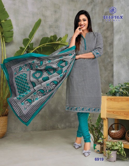Deeptex Prints Miss India Vol 69 Cotton Printed Festive Wear Salwar Kameez