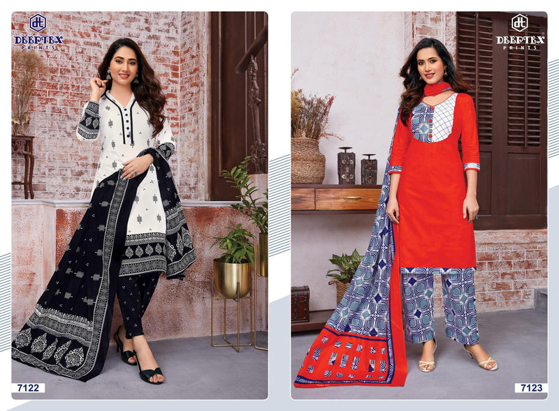 Deeptex Prints Miss India Vol 71 Cotton Printed Festive Wear Salwar Suits