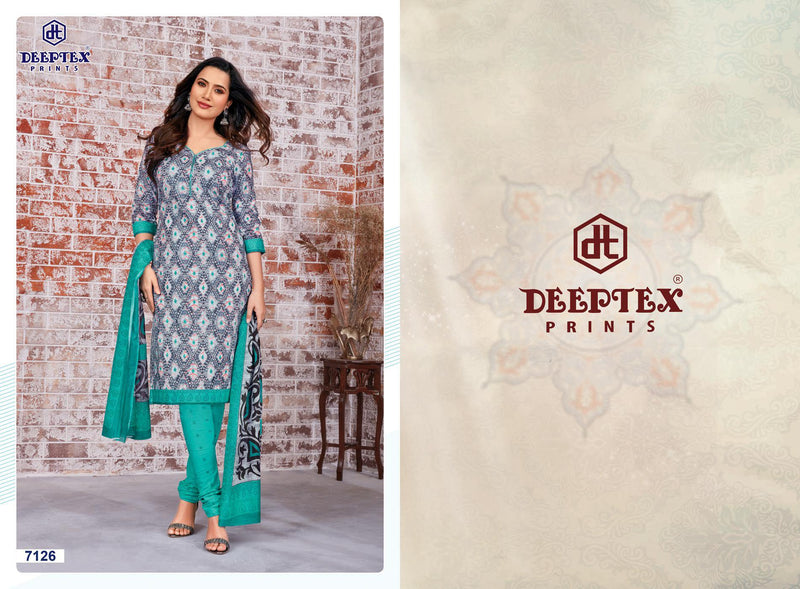 Deeptex Prints Miss India Vol 71 Cotton Printed Festive Wear Salwar Suits