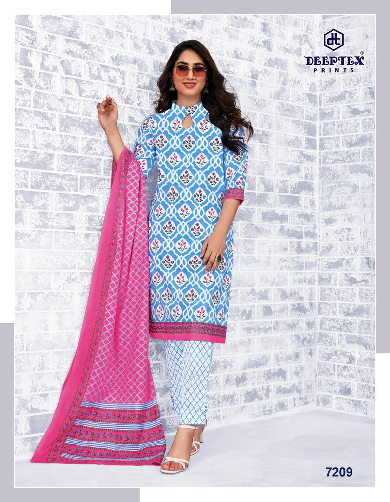 Deep Tex Miss India Vol 72 Pure Cotton With Printed Work Stylish Designer Casual Look Salwar Kameez