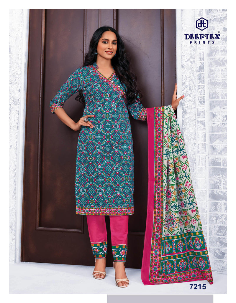 Deep Tex Miss India Vol 72 Pure Cotton With Printed Work Stylish Designer Casual Look Salwar Kameez