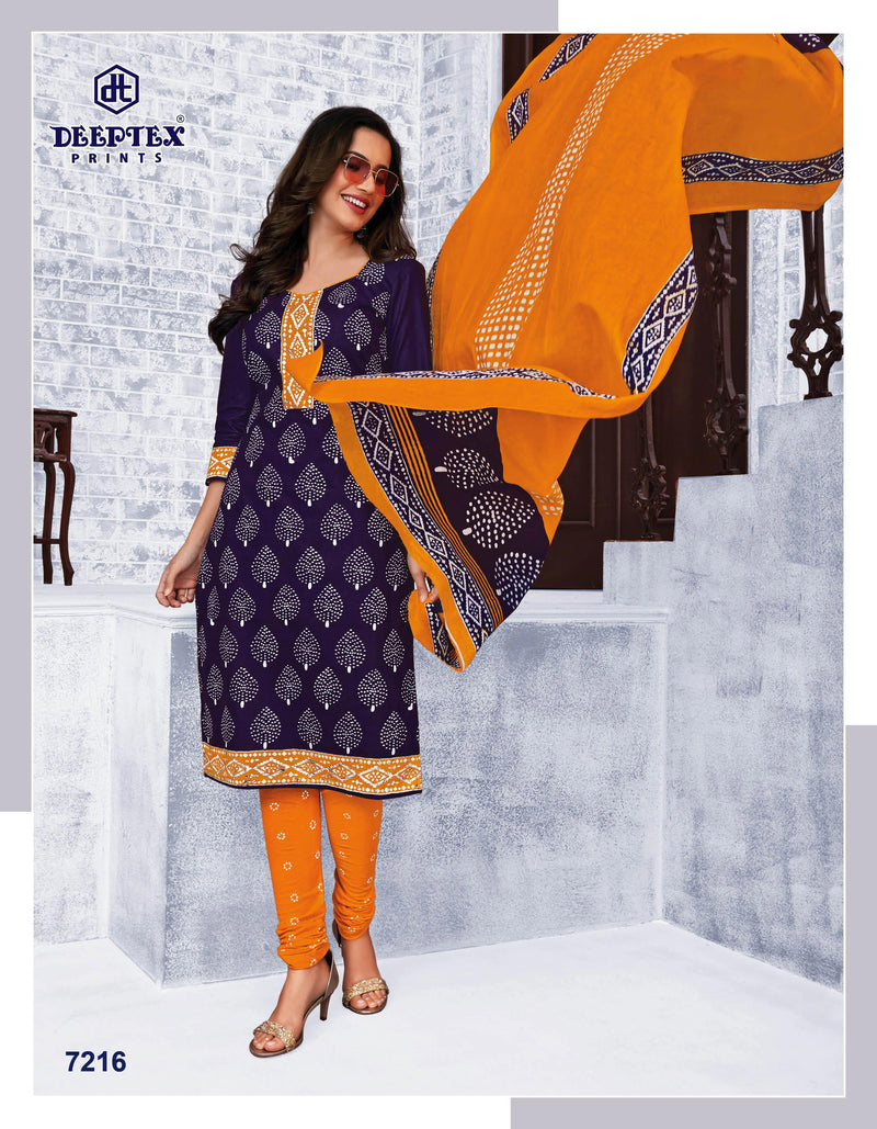 Deep Tex Miss India Vol 72 Pure Cotton With Printed Work Stylish Designer Casual Look Salwar Kameez