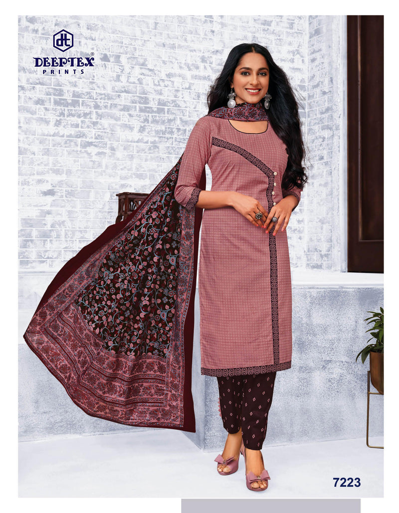 Deep Tex Miss India Vol 72 Pure Cotton With Printed Work Stylish Designer Casual Look Salwar Kameez