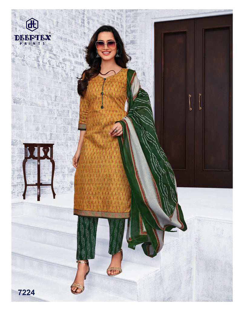 Deep Tex Miss India Vol 72 Pure Cotton With Printed Work Stylish Designer Casual Look Salwar Kameez