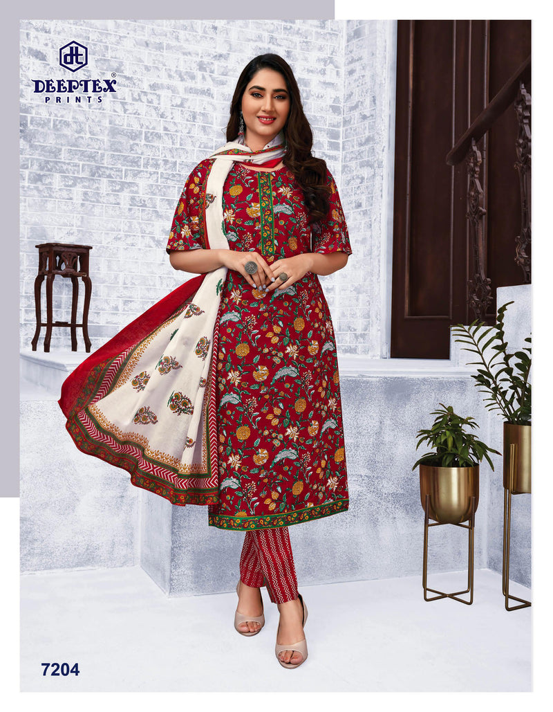 Deep Tex Miss India Vol 72 Pure Cotton With Printed Work Stylish Designer Casual Look Salwar Kameez