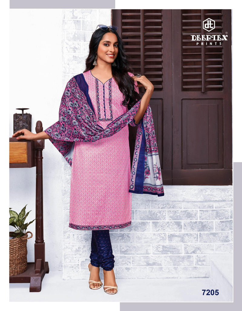 Deep Tex Miss India Vol 72 Pure Cotton With Printed Work Stylish Designer Casual Look Salwar Kameez