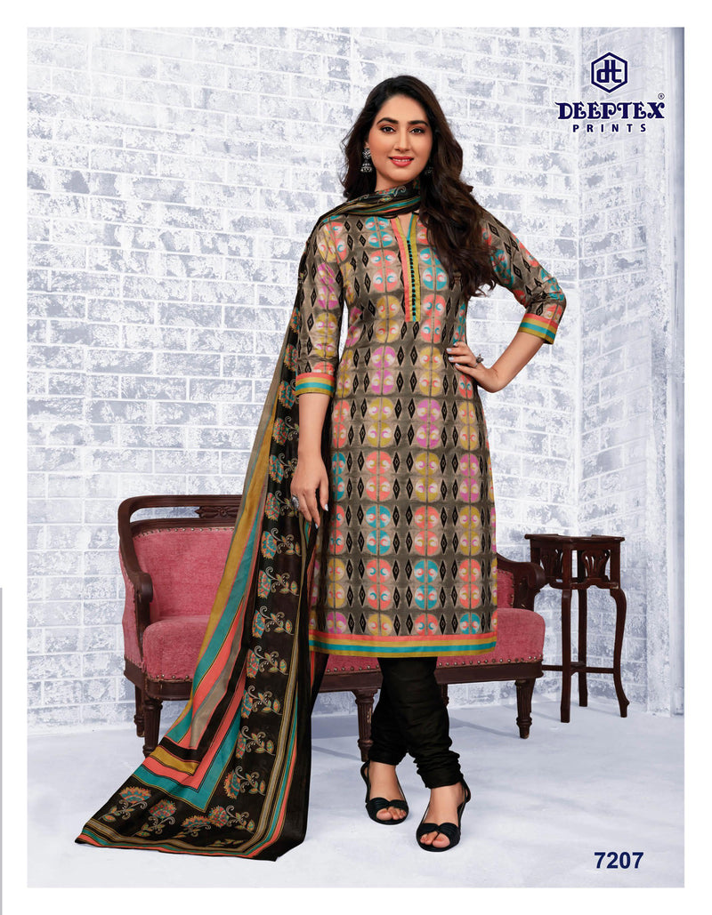 Deep Tex Miss India Vol 72 Pure Cotton With Printed Work Stylish Designer Casual Look Salwar Kameez