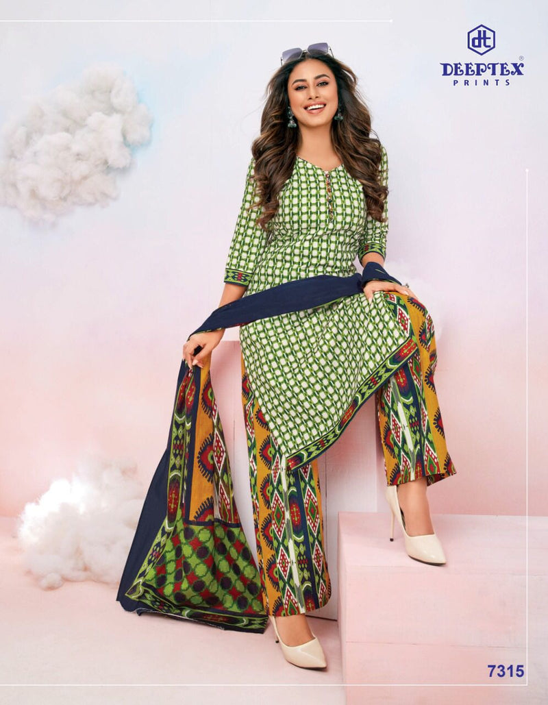 Deep Tex Miss India Vol 73 Pure Cotton Stylish Designer Festive Wear Casual Look Patiyala  Salwar Suit