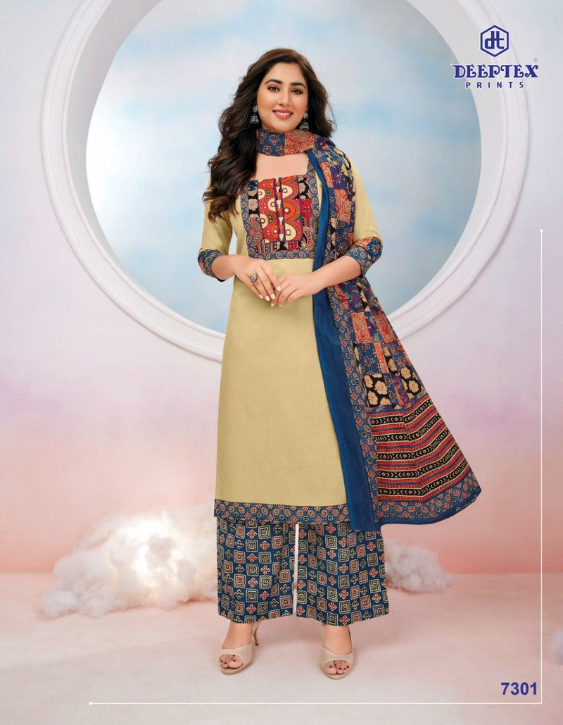 Deep Tex Miss India Vol 73 Pure Cotton Stylish Designer Festive Wear Casual Look Patiyala  Salwar Suit