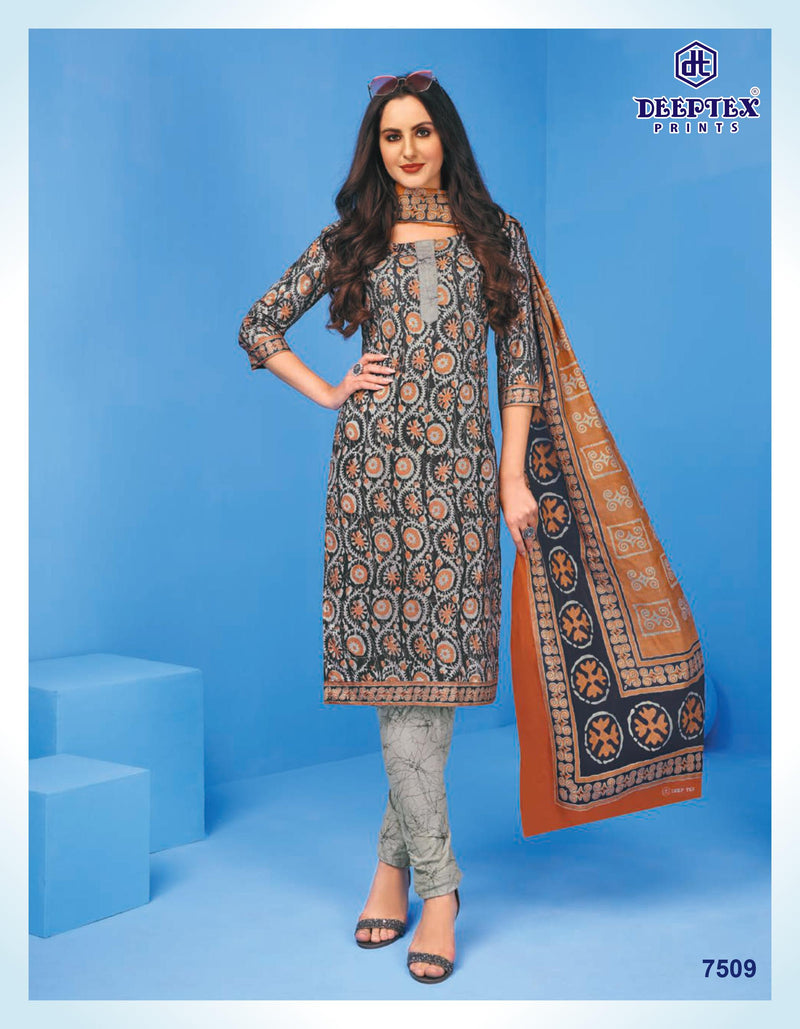 Deeptex Miss India Vol 15 Pure Cotton With Fancy Work Stylish Designer Casual Wear Salwar Suit