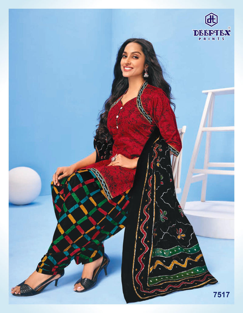 Deeptex Miss India Vol 15 Pure Cotton With Fancy Work Stylish Designer Casual Wear Salwar Suit