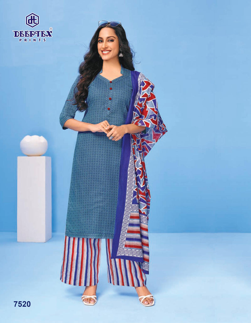 Deeptex Miss India Vol 15 Pure Cotton With Fancy Work Stylish Designer Casual Wear Salwar Suit