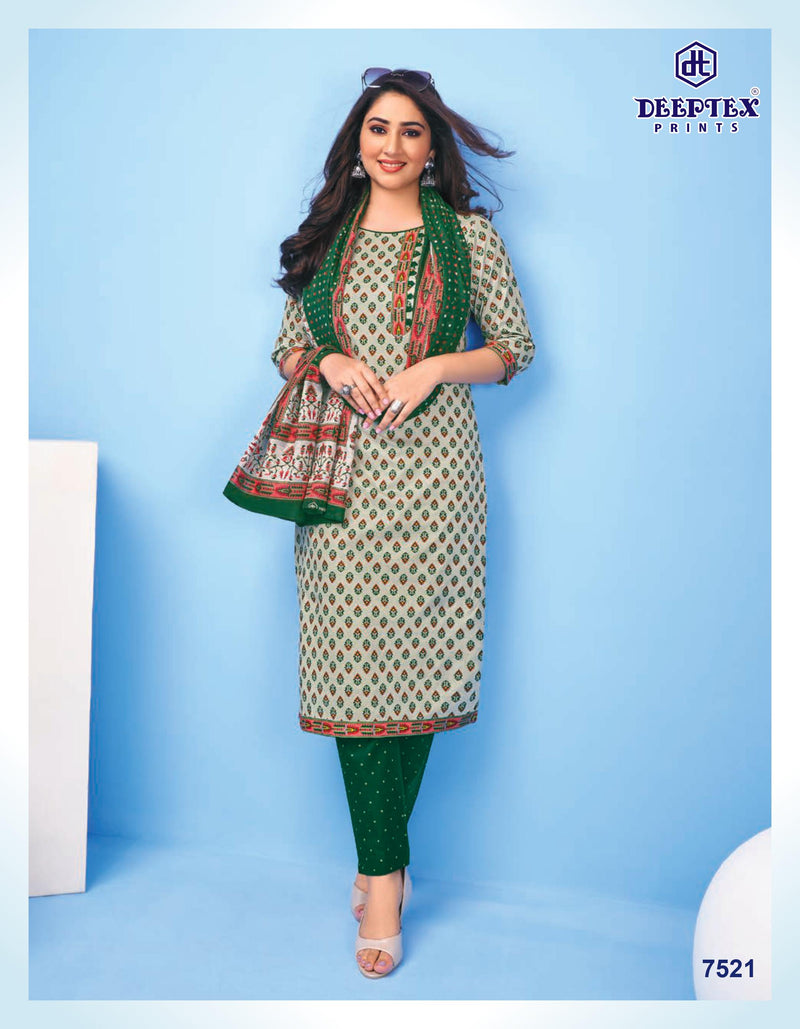 Deeptex Miss India Vol 15 Pure Cotton With Fancy Work Stylish Designer Casual Wear Salwar Suit