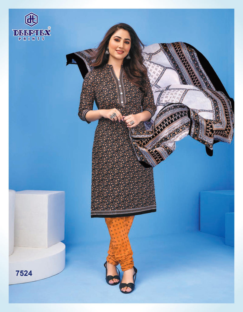Deeptex Miss India Vol 15 Pure Cotton With Fancy Work Stylish Designer Casual Wear Salwar Suit