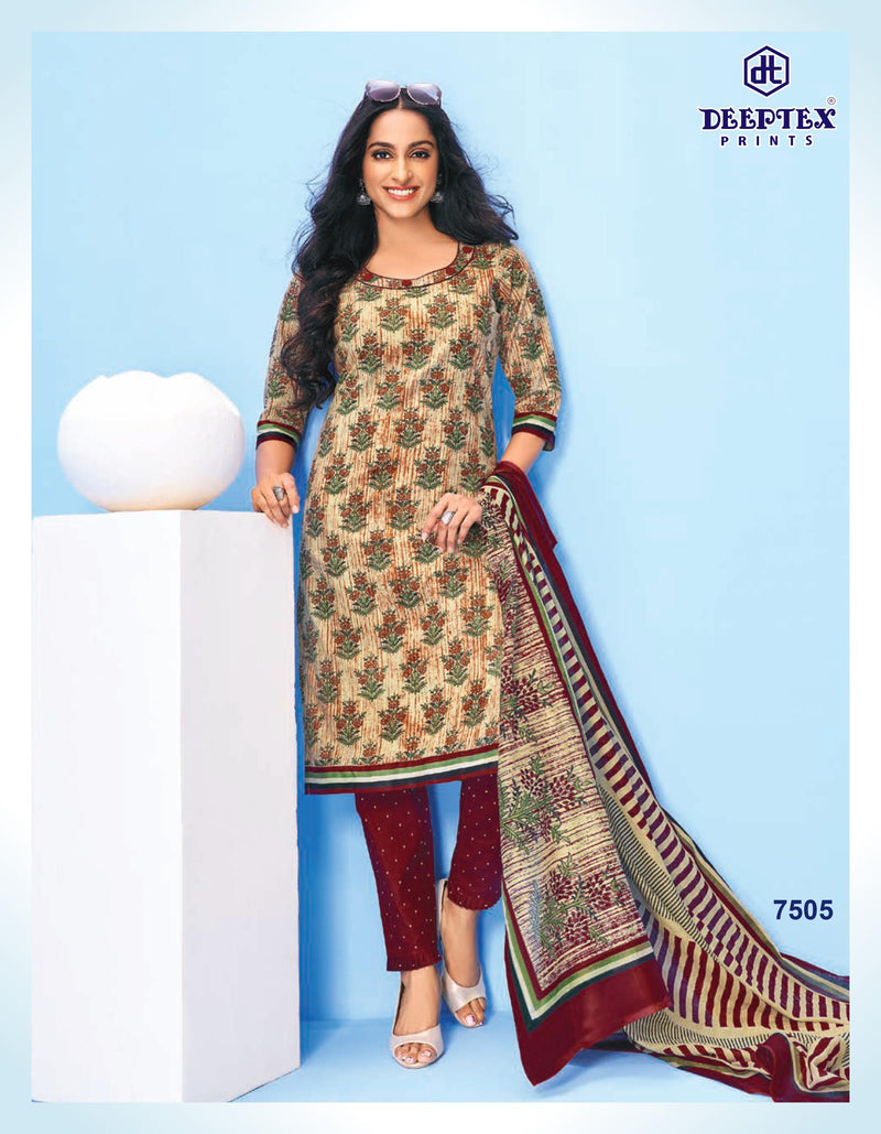 Deeptex Miss India Vol 15 Pure Cotton With Fancy Work Stylish Designer Casual Wear Salwar Suit