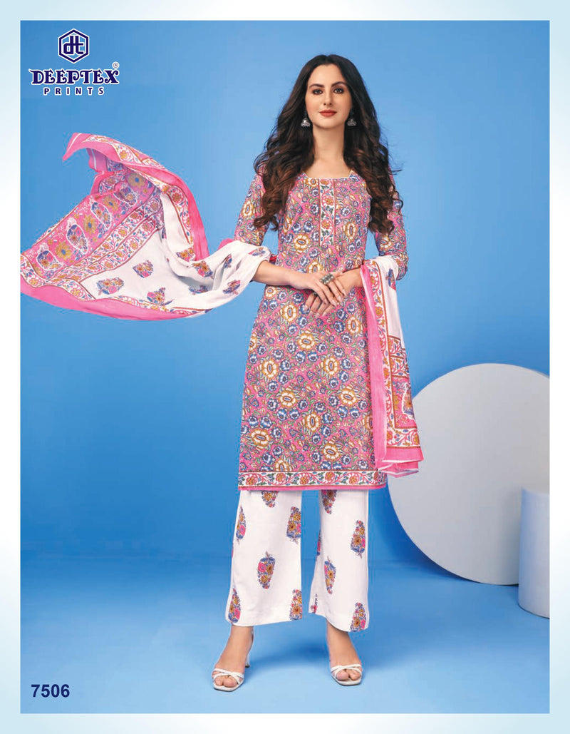 Deeptex Miss India Vol 15 Pure Cotton With Fancy Work Stylish Designer Casual Wear Salwar Suit