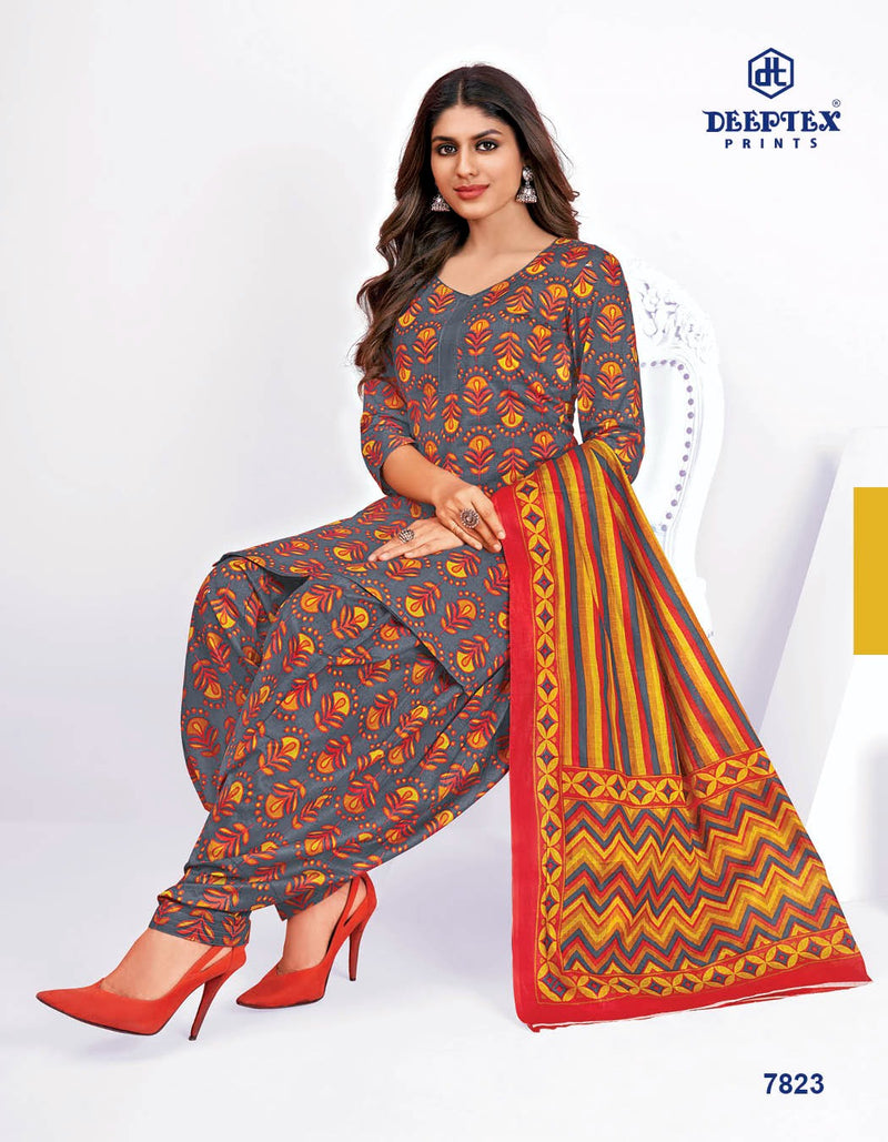 Deeptex Prints Miss India Vol 78 Cotton Casual Wear Salwar Kameez