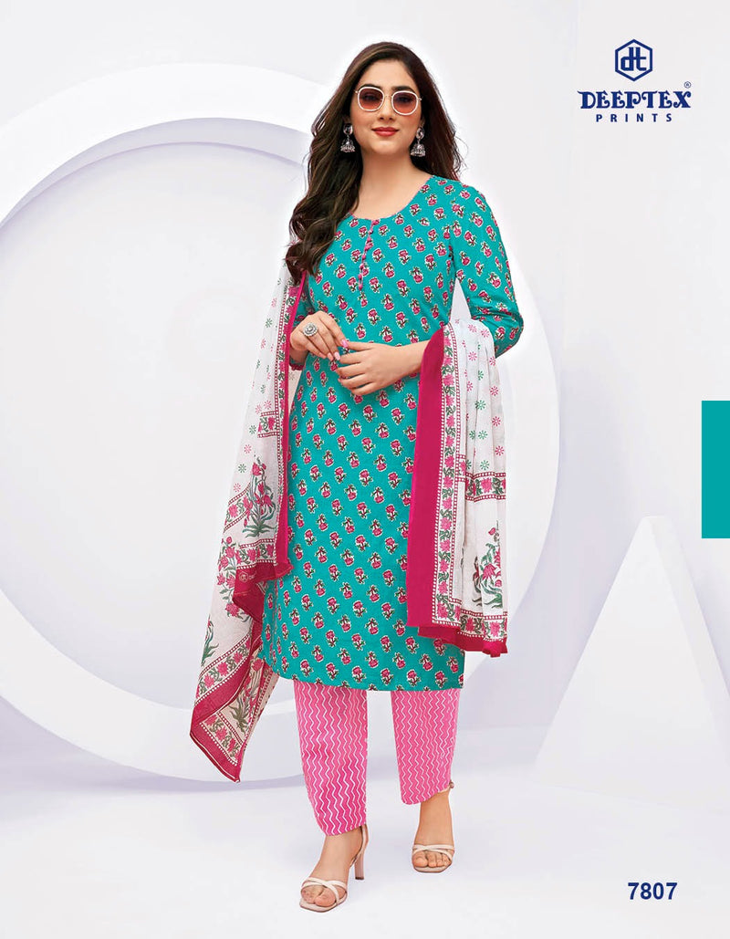 Deeptex Prints Miss India Vol 78 Cotton Casual Wear Salwar Kameez