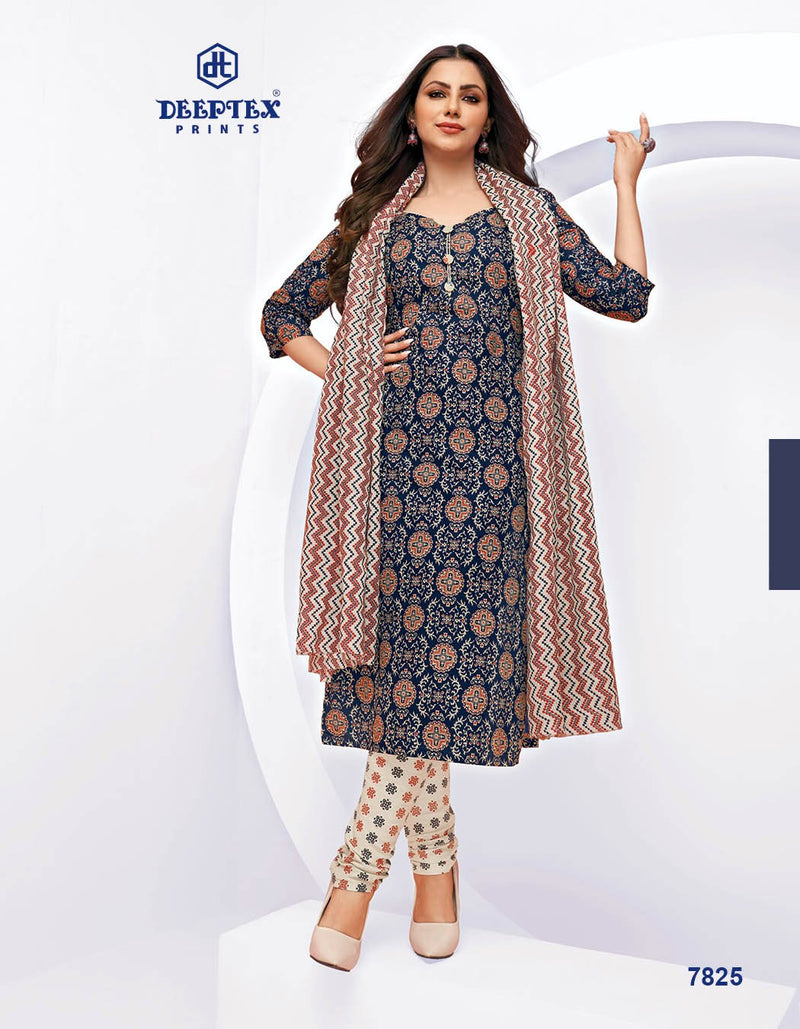 Deeptex Prints Miss India Vol 78 Cotton Casual Wear Salwar Kameez