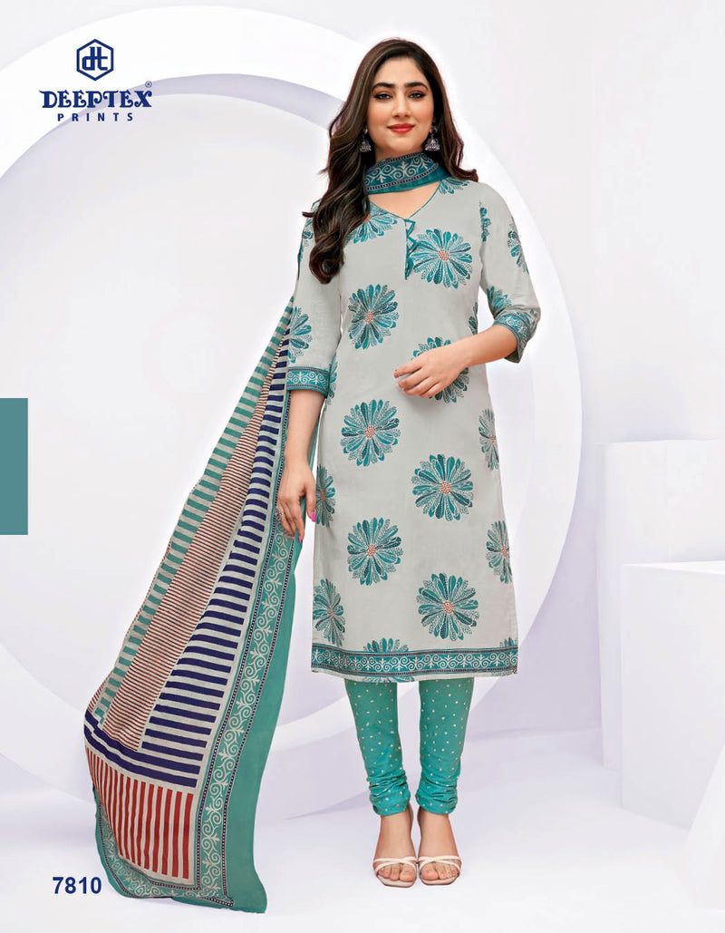 Deeptex Prints Miss India Vol 78 Cotton Casual Wear Salwar Kameez