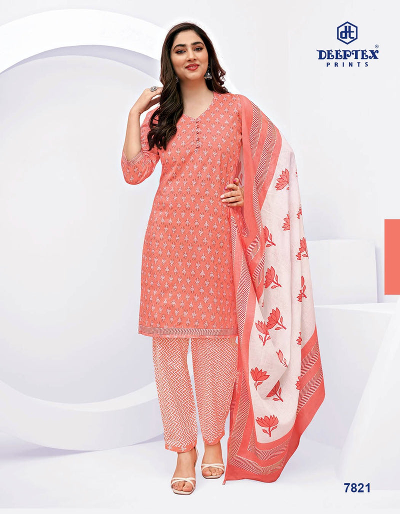 Deeptex Prints Miss India Vol 78 Cotton Casual Wear Salwar Kameez