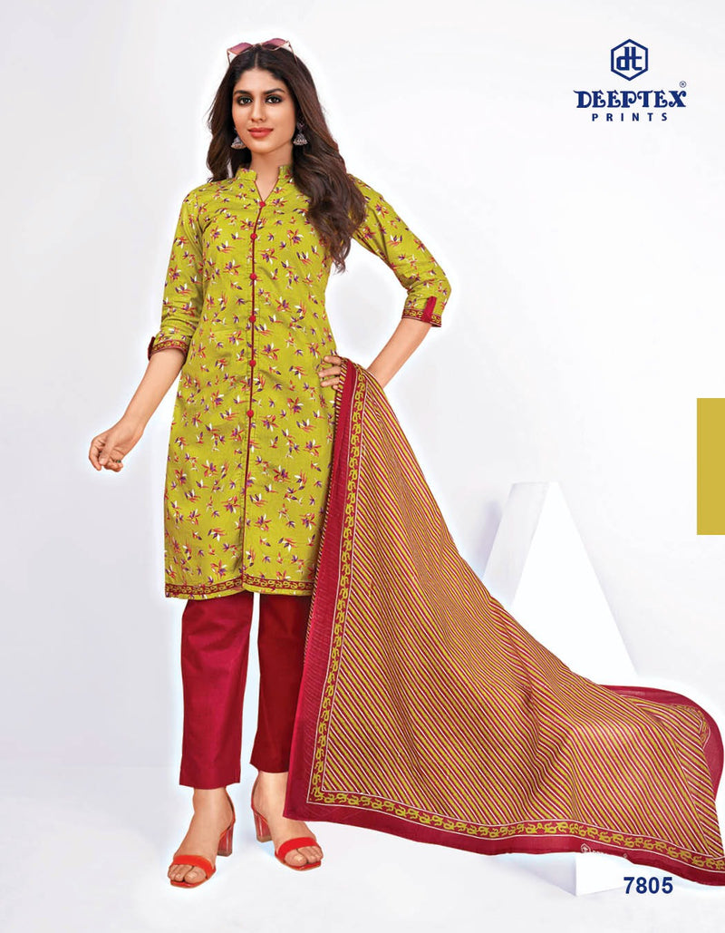 Deeptex Prints Miss India Vol 78 Cotton Casual Wear Salwar Kameez