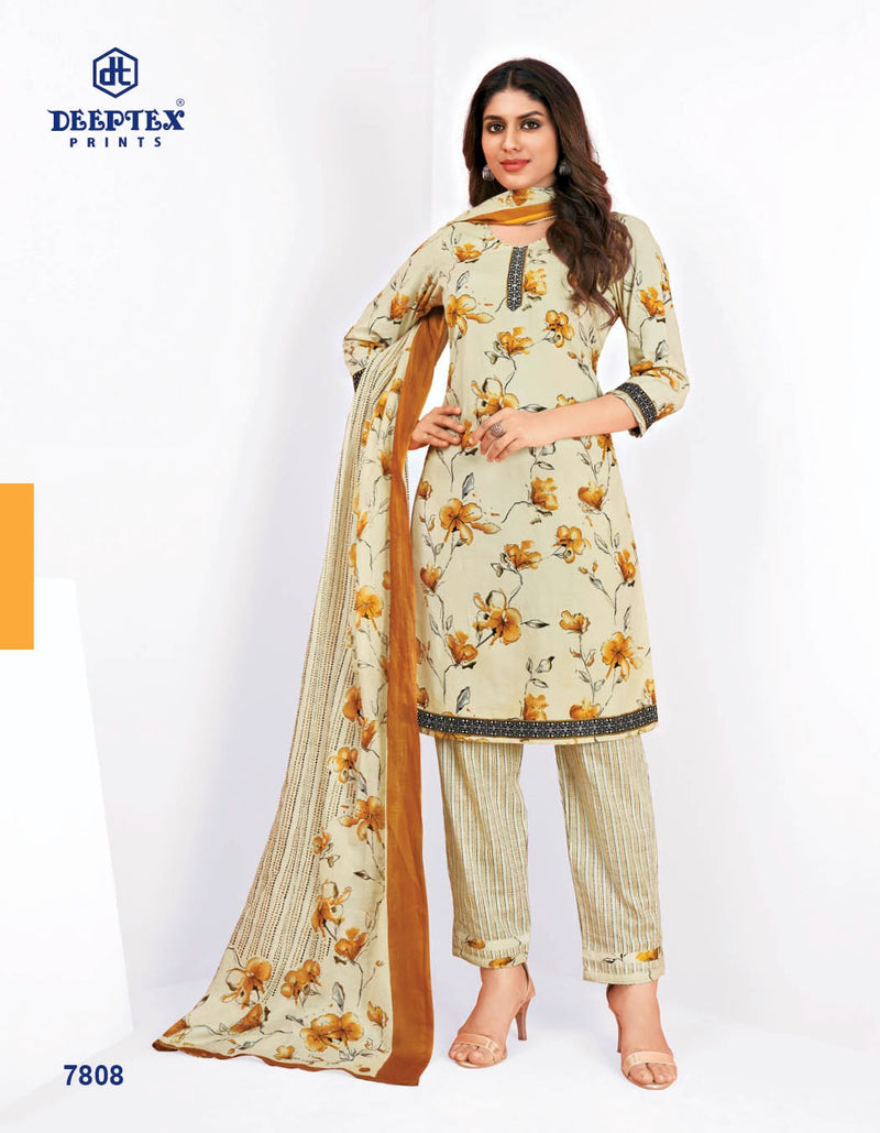 Deeptex Prints Miss India Vol 78 Cotton Casual Wear Salwar Kameez