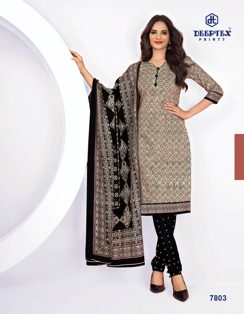 Deeptex Prints Miss India Vol 78 Cotton Casual Wear Salwar Kameez