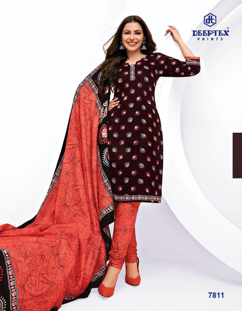 Deeptex Prints Miss India Vol 78 Cotton Casual Wear Salwar Kameez