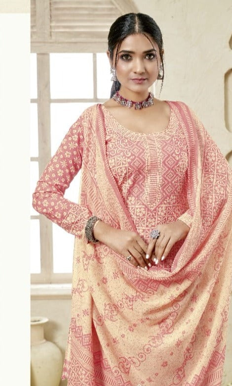 Fyra Designing Hub Moghra Cotton Party Wear Salwar Suits With Fancy Prints