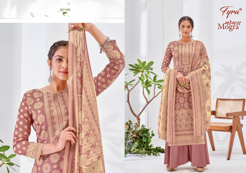 Fyra Designing Hub Mogra Cotton Fancy Printed Festive Wear Salwar Suits