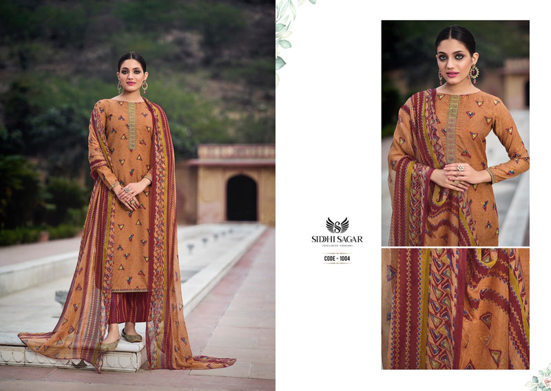Siddhi Sagar Moksh Muslin Silk Embroidered Party Wear Salwar Suits