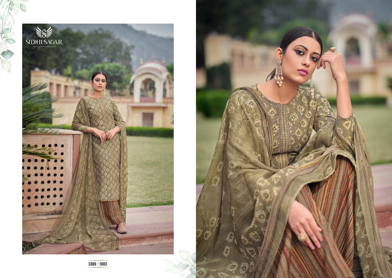 Siddhi Sagar Moksh Muslin Silk Embroidered Party Wear Salwar Suits