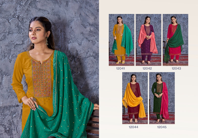 Panch Ratna Monali  Parampara Silk With Beautiful Stylish Designer Party Wear Salwar Kameez