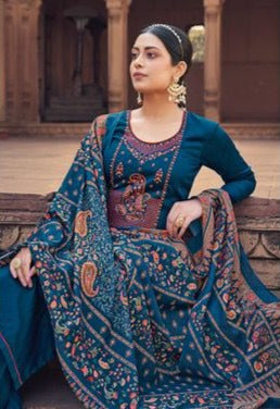Tanishk Fashion Monalisa Jam Cotton Printed Festive Wear Salwar Kameez