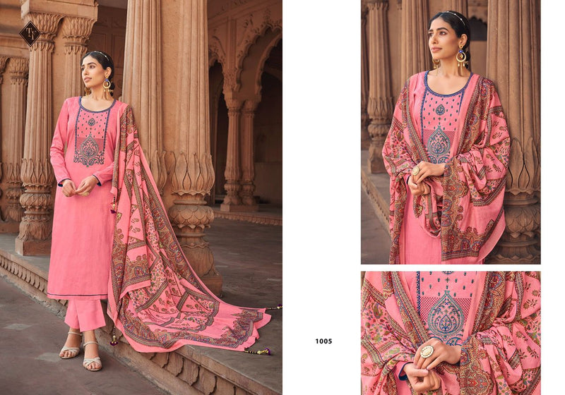 Tanishk Fashion Monalisa Jam Cotton Printed Festive Wear Salwar Kameez